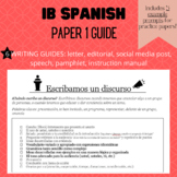 IB Spanish paper 1 papel 1