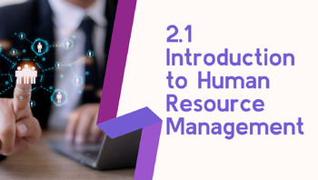 Preview of IBDP Business Unit 2 Human Resources PowerPoints and Resource Pack