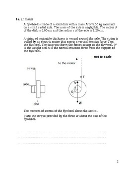 Preview of IBDP Physics: Question book A.4: Rigid bodies HL (first teaching 2023)