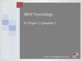 IBDP Psychology 6.1