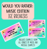 ICE BREAKERS: Would You Rather Music Edition