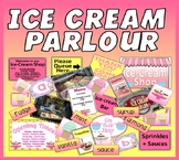 ICE-CREAM PARLOUR SHOP ROLE PLAY TEACHING RESOURCES KEY ST