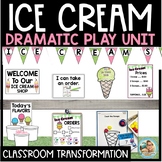 ICE CREAM SHOP Dramatic Play Room Transformation | with Le