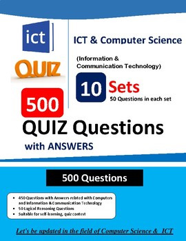 Ict Computer Science 500 Quiz Questions With By Sushil Upreti