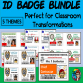 ID Badge Bundle for Classroom Transformation, Dr. Badge, P