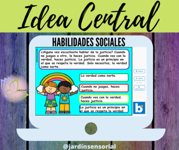 Preview of IDEA CENTRAL "HABILIDADES SOCIALES"