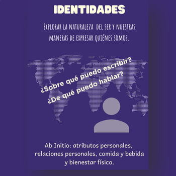 Preview of IDENTIDADES: BANCO DE PREGUNTAS