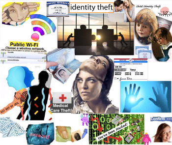 Preview of Digital Computer IDENTITY THEFT Image - Print and Web Ready - FREE