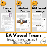 EA Vowel Team- for Intermediate Grades- Orton Gillingham P