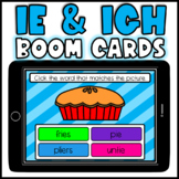 IE and IGH Words Boom Cards Picture Word Match Long I
