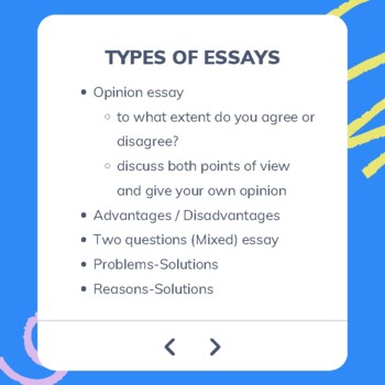 ielts writing essay template