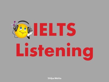 Preview of IELTS Listening