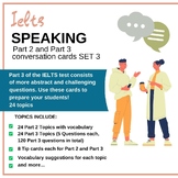 IELTS Part 2 and Part 3 PRACTICE Task cards/conversation cards