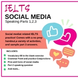IELTS Test Prep-Speaking Parts 1,2 and 3-TOPIC:Social Media