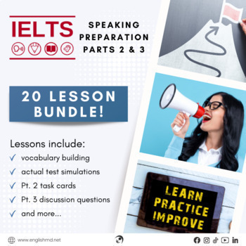 Preview of IELTS Speaking Preparation Bundle (20 lessons)