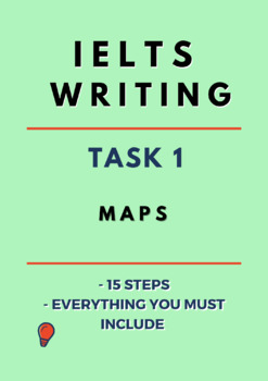 Preview of IELTS Writing Guidelines for Task 1, Maps