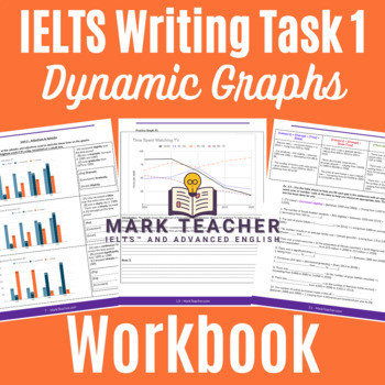 Preview of IELTS Writing Task 1 - Dynamic Graphs Workbook