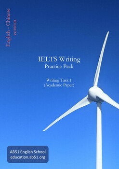 Preview of IELTS Writing Task 1 Practice Pack: English-Chinese version