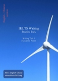 IELTS Writing Task 1 Practice Pack: English-Chinese version