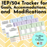 IEP/504 Goals and Accommodations Tracker 