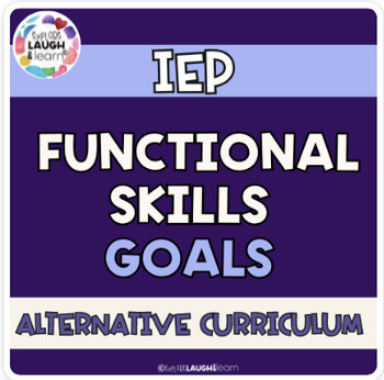 Preview of IEP Functional Skills Goal Bank