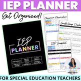 IEP Planner Special Education Teachers Caseload Back to Sc