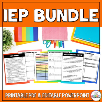 Preview of IEP Bundle Digital and Print