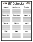 IEP Calendar