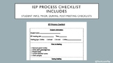 IEP Checklist
