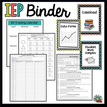 Preview of IEP Binder