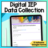 IEP Documentation Digital Data Collection Special Educatio