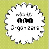 IEP Editable Organizers