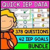IEP Goal Assessments - PRINT & GO - Special Education - Li