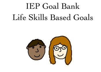 Preview of IEP Goal Bank: Life Skills