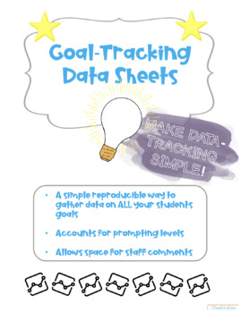 Preview of IEP Goal Data Sheets