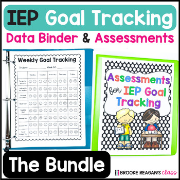 Preview of IEP Goal Tracking Bundle: Data Collection, Progress Monitoring and Assessments