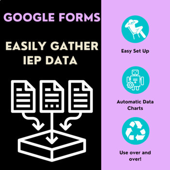 Preview of IEP Goal Tracking (Google Forms) Easiest data producer ever!!!!