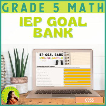 Preview of IEP Goal Writer