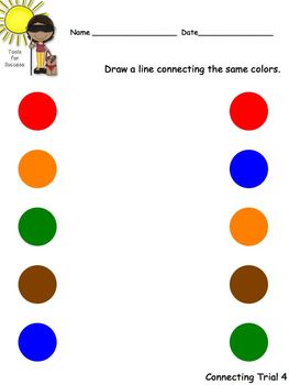 IEP Goals and Activities for Basic Color Recognition/Discrimination