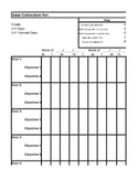 IEP Goals and Objective Data Collection Sheet!