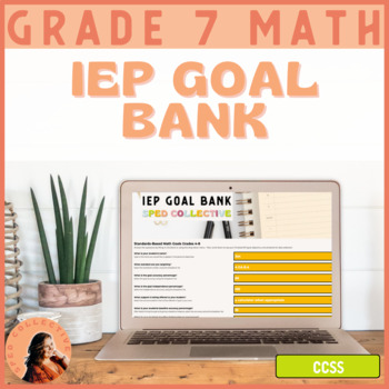 Preview of IEP Goals for Math