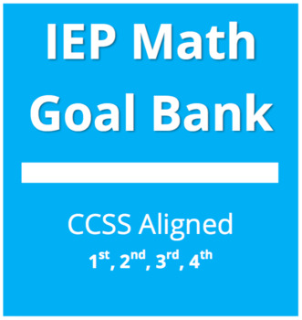 math iep grades goal bank