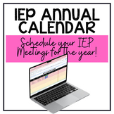 IEP Meeting Calendar FOR THE YEAR! - ARD Facilitators, IEP
