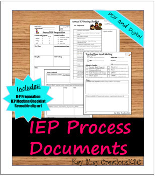 Preview of IEP Prep and Pre-Referral Template