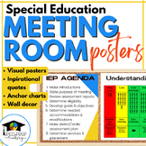 IEP Meeting Room Posters | Special Education