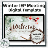 Special Education IEP Meeting Template Winter