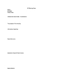 IEP Notes Template