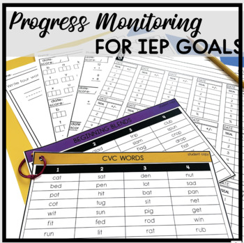 Preview of IEP PROGRESS MONITORING