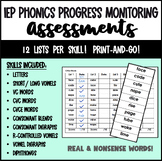 IEP Phonics Baseline and Progress Monitoring Assessments