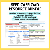 SPED CASELOAD IEP BUNDLE - IEP Checklist, Caseload Tracker